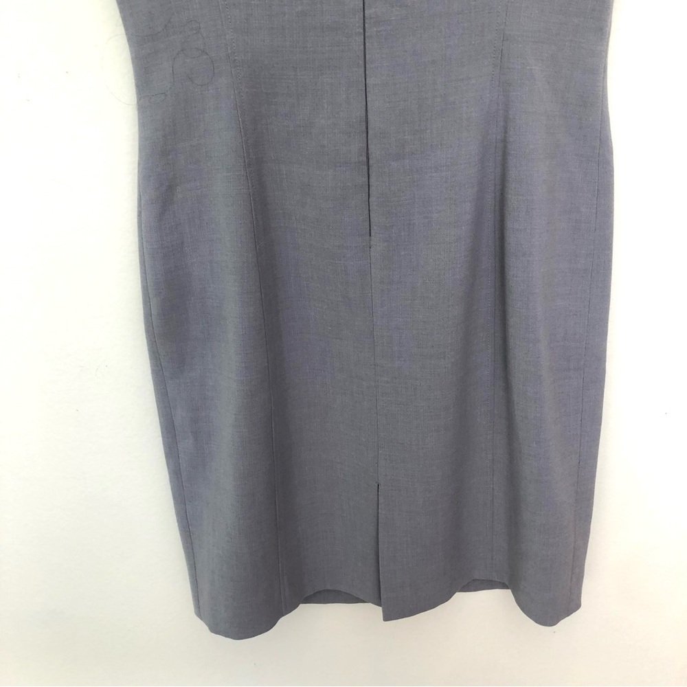 Tahari Gray Sleeveless Sheath Dress - Picture 12 of 15